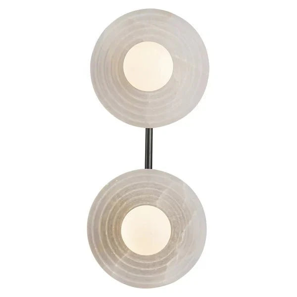 Dahlia Alabaster LED Vanity Light