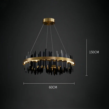 Dahlia Modern Ring Chandelier