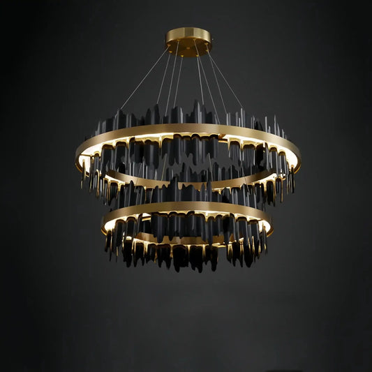 Dahlia Multiple Tier Round Chandelier