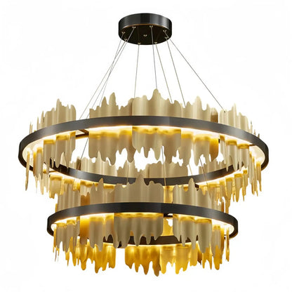 Dahlia Multiple Tier Round Chandelier