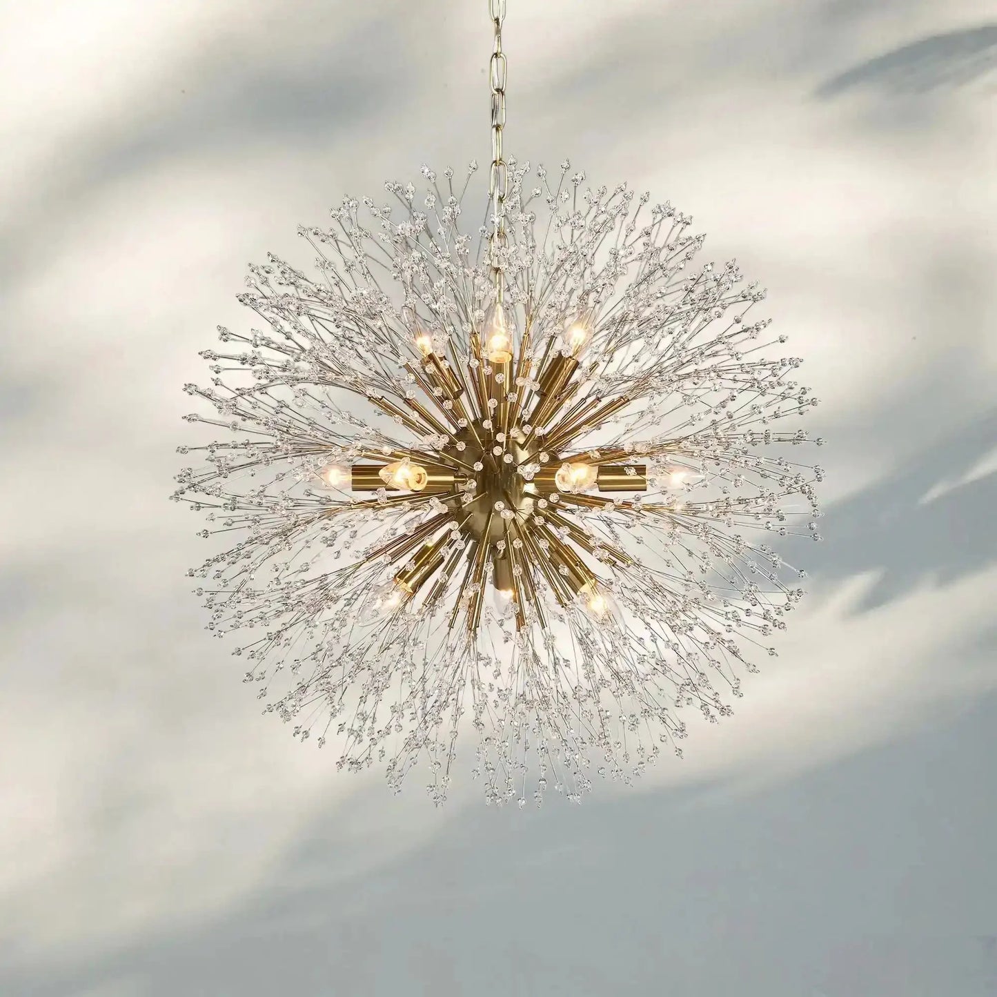 Dandelion Round Chandelier 22''30''43''