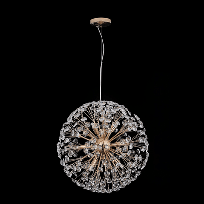 Dandelion Spherical Crystal Pendant Light
