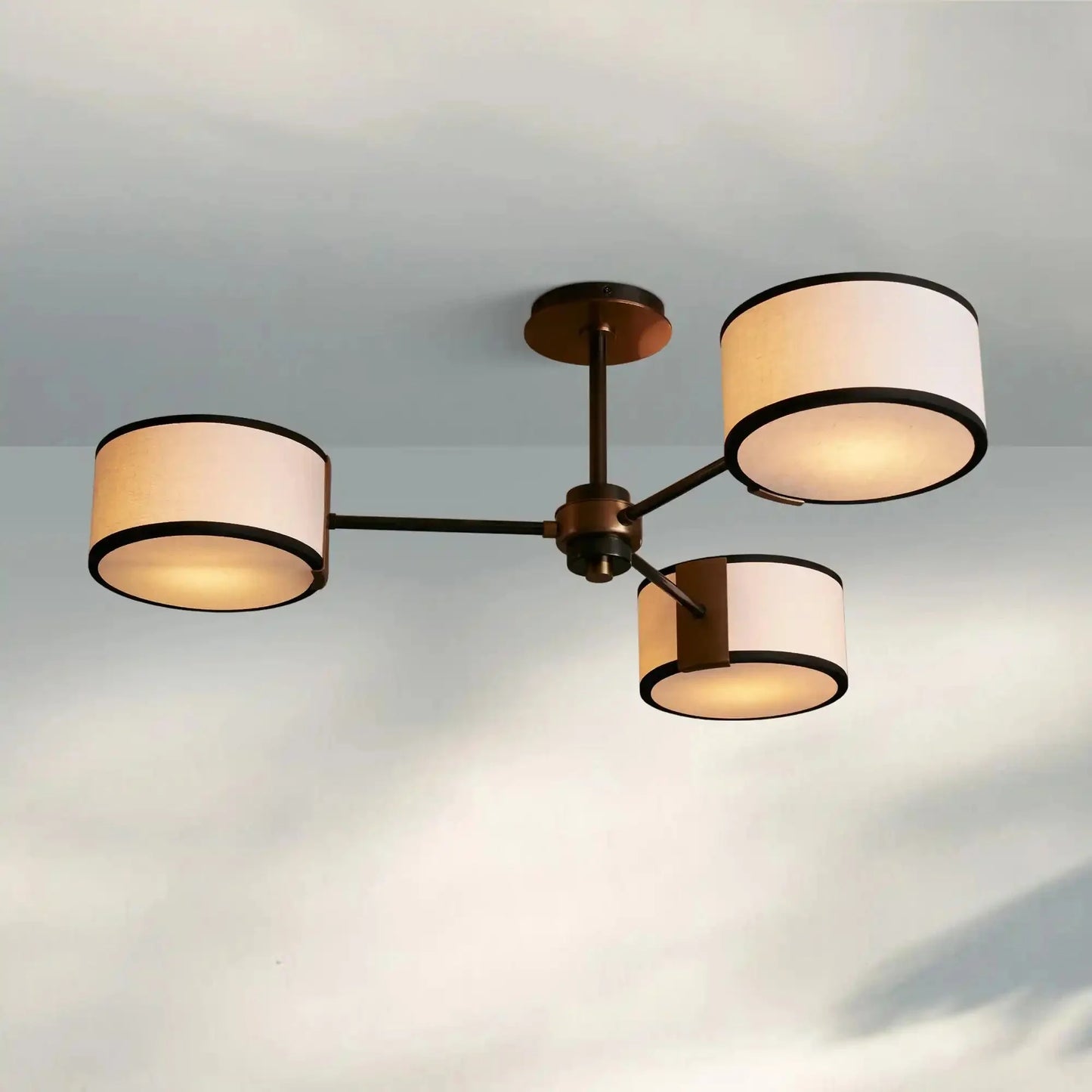 Daphne Fabric Flush Mount