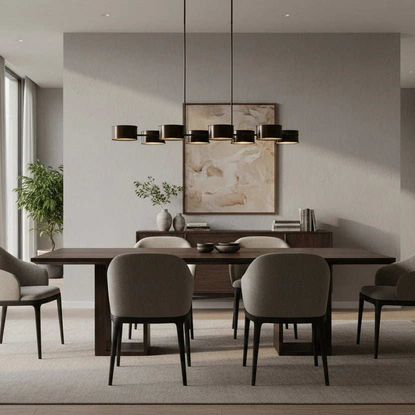 Daphne Metal Linear Chandelier