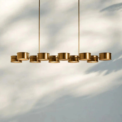 Daphne Metal Linear Chandelier