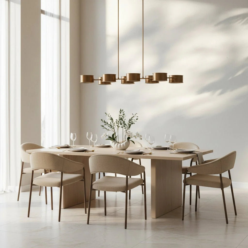 Daphne Metal Linear Chandelier