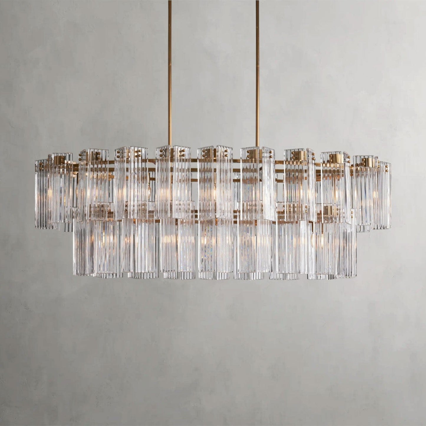 Deelsie Oval Chandelier 51" 63" 72"