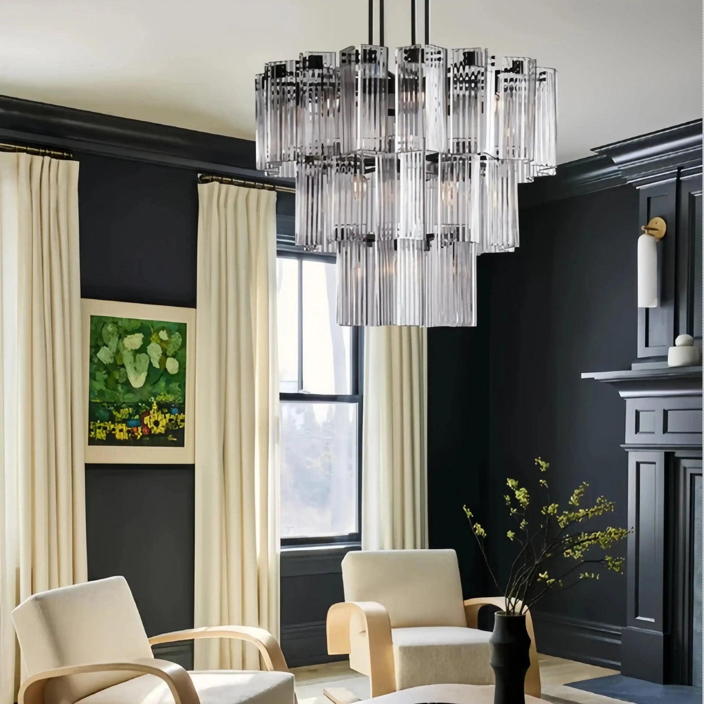 Delsie Round Chandelier 38''48''60''