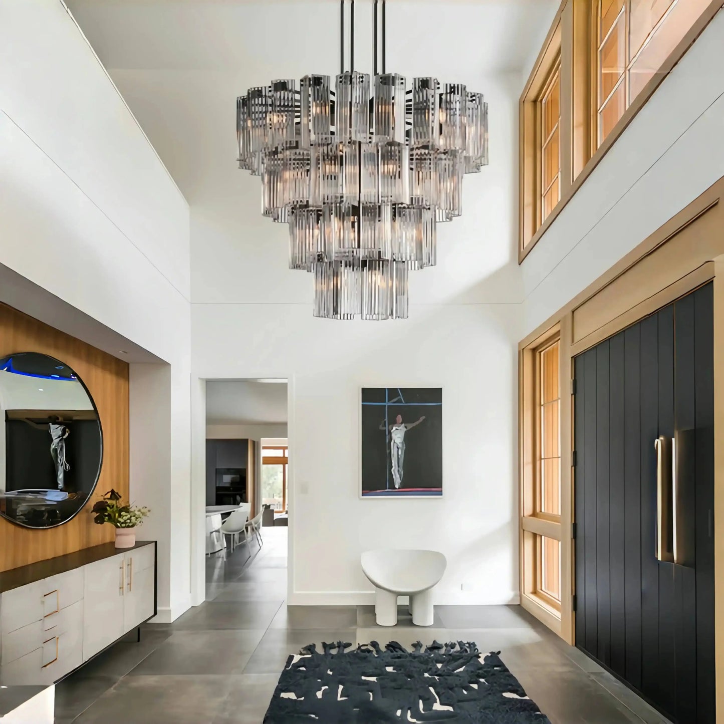 Delsie Round Chandelier 38''48''60''