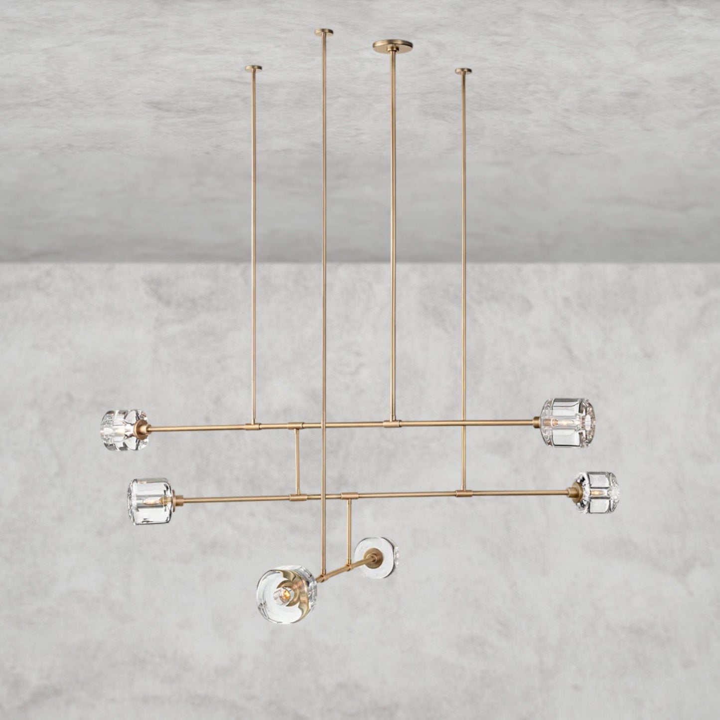 Deemaret Mobile Round Chandelier 48" 62"