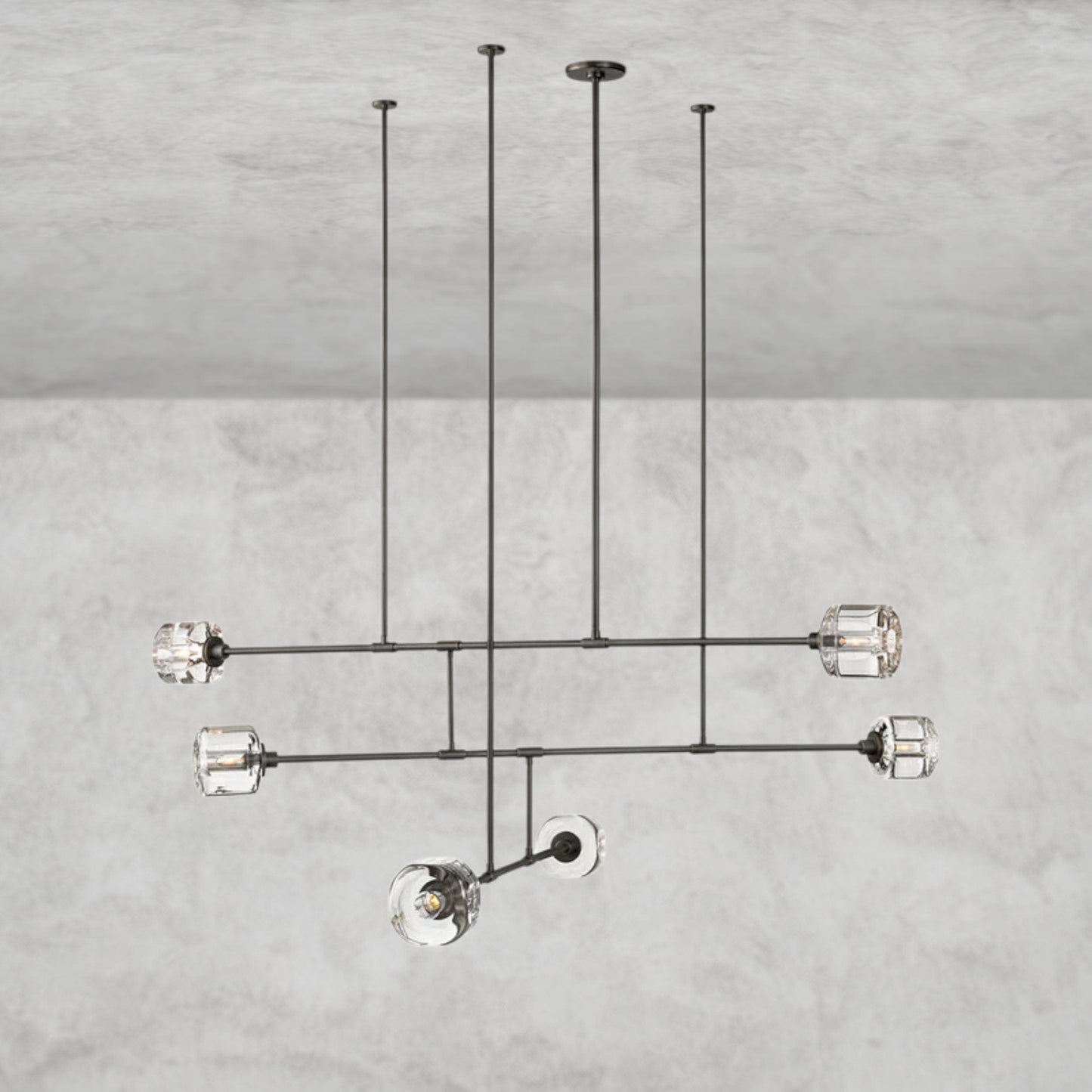 Deemaret Mobile Round Chandelier 48" 62"