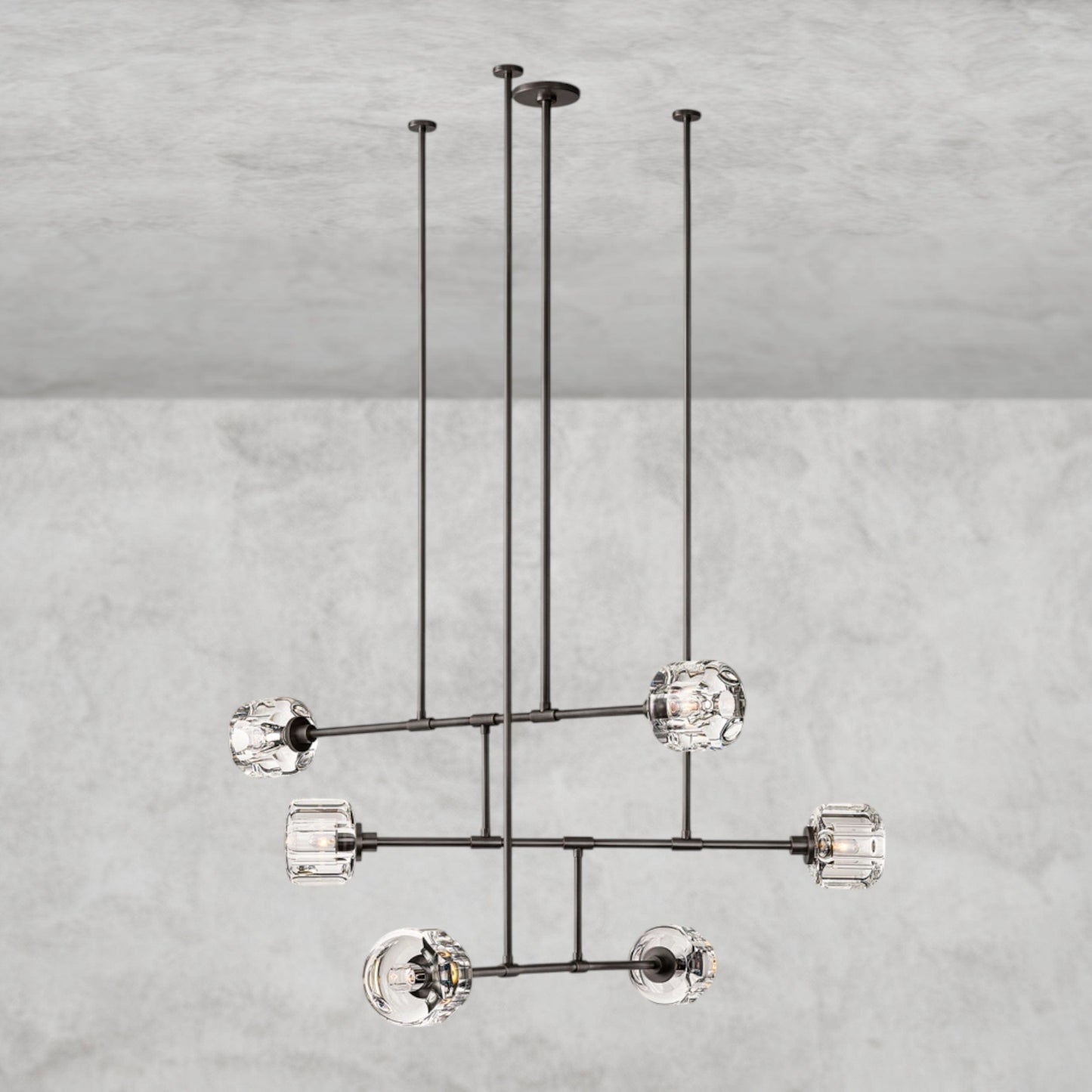 Deemaret Mobile Round Chandelier 48" 62"