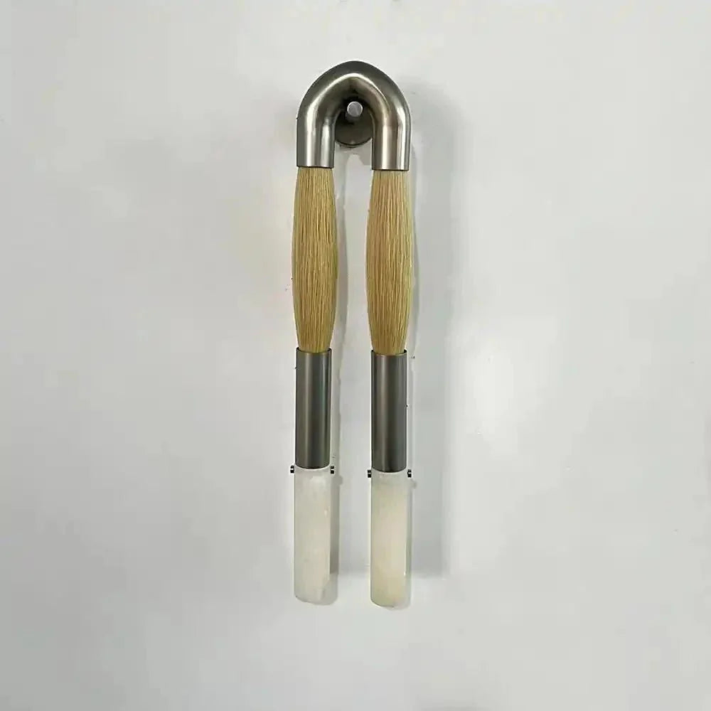 Double Head Antonia Horsehair Sconce