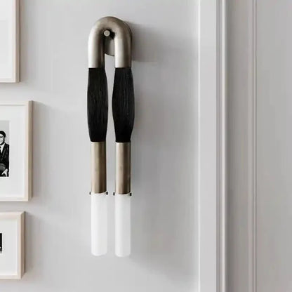 Double Head Antonia Horsehair Sconce