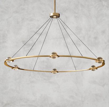 Eclatant Round Two-Tied Chandelier 36" 48" 60"