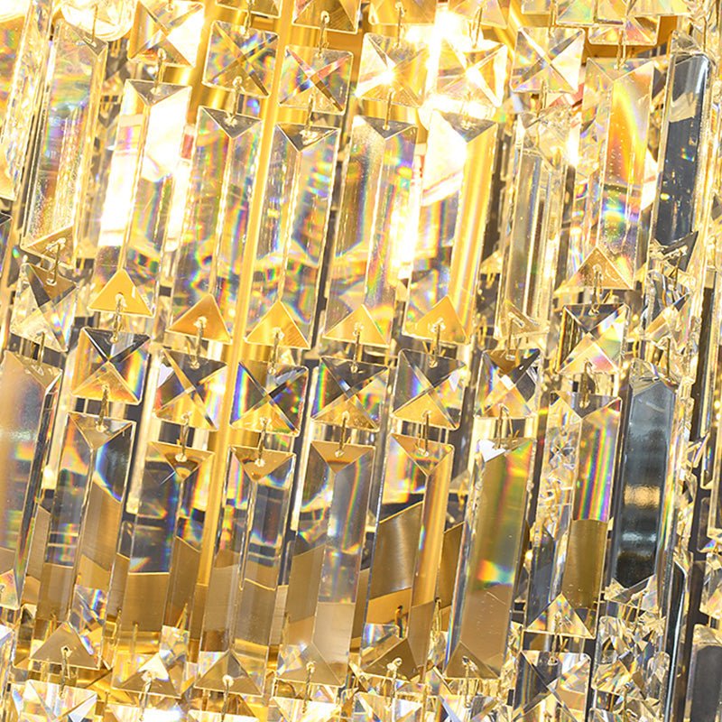 Elegant Crystal Chandelier for Duplex Villas