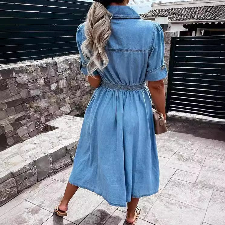 Elowen Denim Grace Dress
