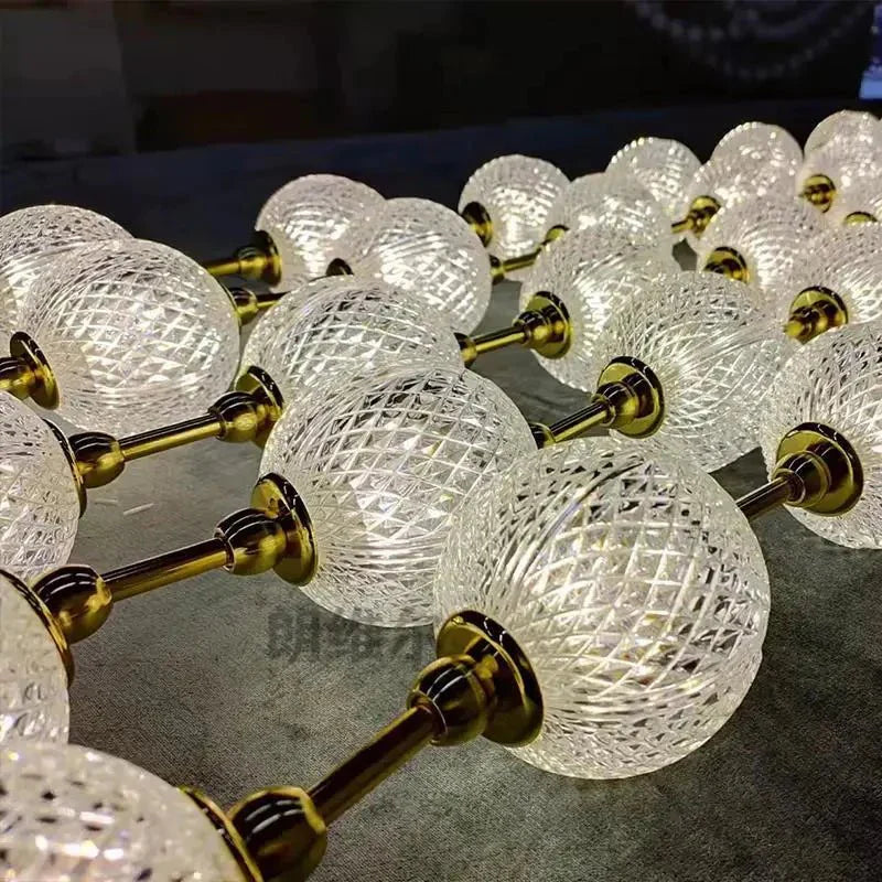 Esle Modern Pearl Necklace Chandelier