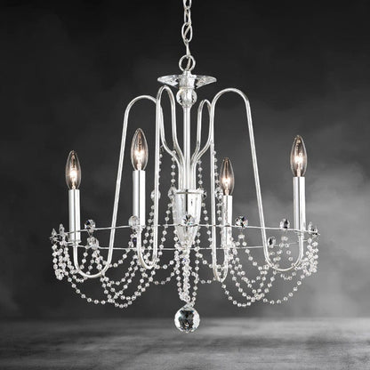 Esmeralda Crystal Chandelier 21"
