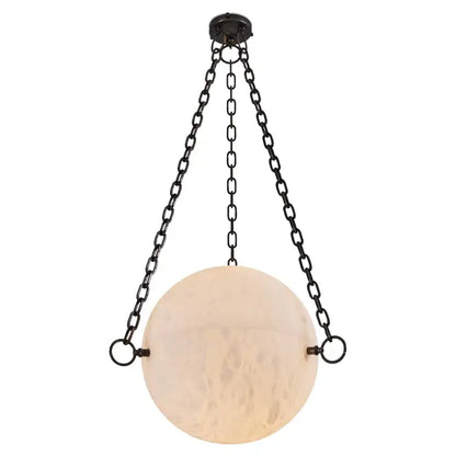 Monumental 'Zeus' Alabaster Chandelier by Denis de la Mesiere