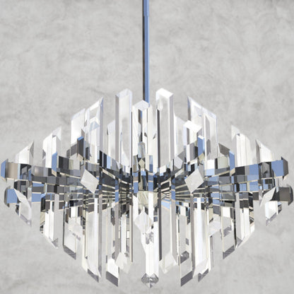 Facets 1-Light Kitchen Island LED Chandelier