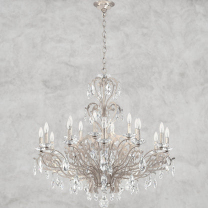 Filigrae Crystal Chandelier39"