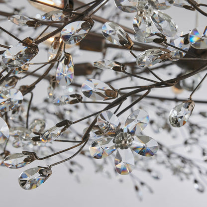 Fiore Crown Chandelier 39", 48", 60"