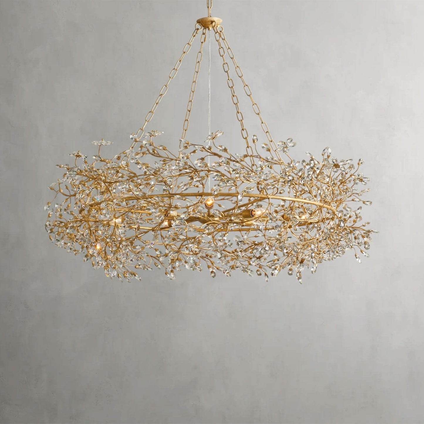 Fiore Crown Chandelier 39", 48", 60"