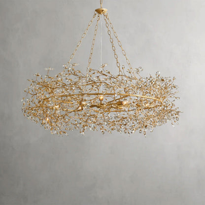 Fiore Crown Chandelier 39", 48", 60"
