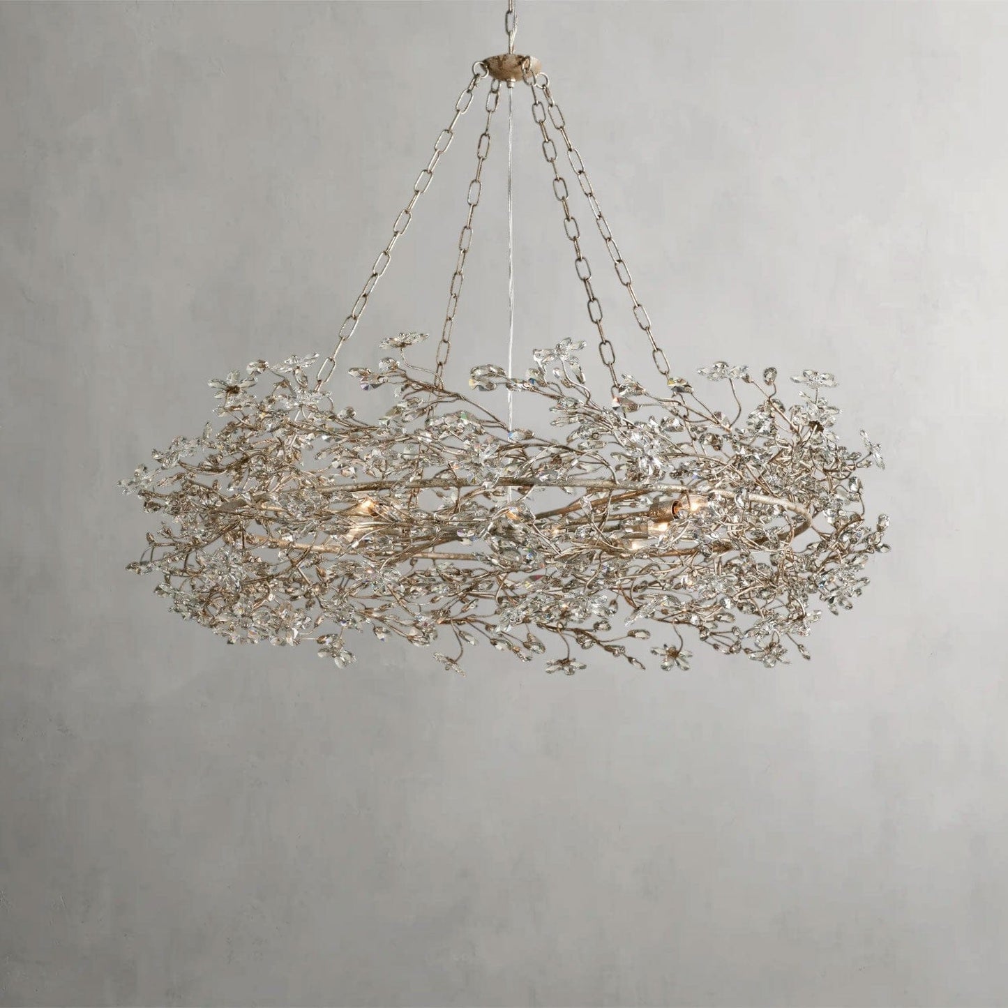 Fiore Crown Chandelier 39", 48", 60"
