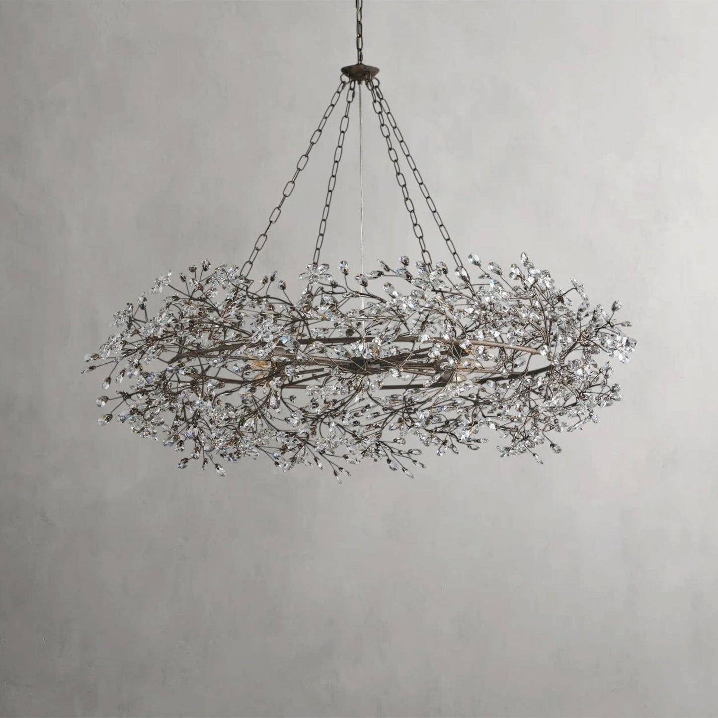 Fiore Crown Chandelier 39", 48", 60"