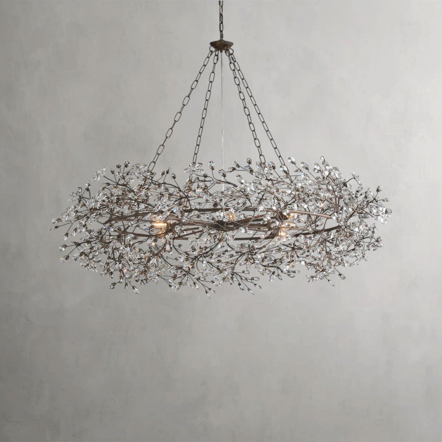 Fiore Crown Chandelier 39", 48", 60"