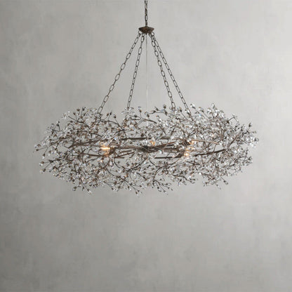 Fiore Crown Chandelier 39", 48", 60"