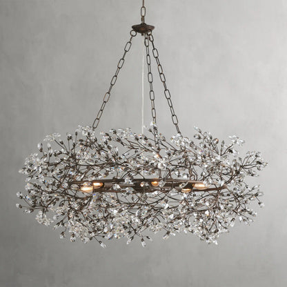 Fiore Crown Chandelier 39", 48", 60"