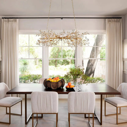 Fiore Linear Chandelier 43" 51" 68"W