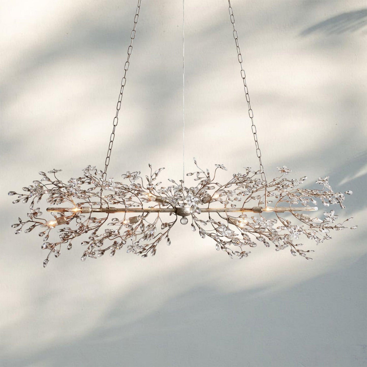 Fiore Linear Chandelier 43" 51" 68"W