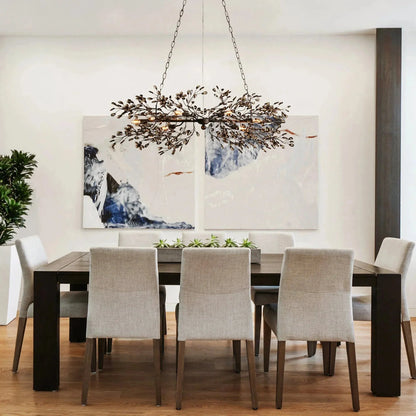 Fiore Linear Chandelier 43" 51" 68"W