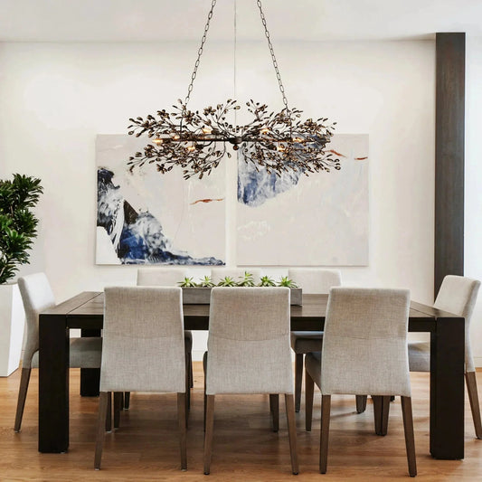 Fiore Linear Chandelier 43" 51" 68"W