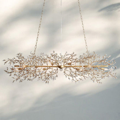 Fiore Linear Chandelier 43" 51" 68"W