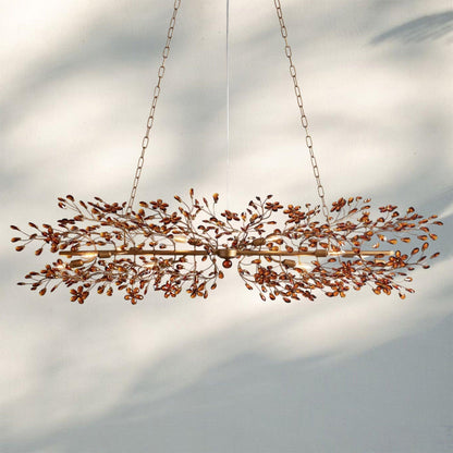 Fiore Linear Chandelier 43" 51" 68"W