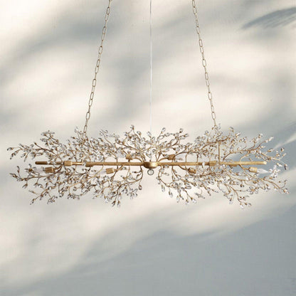Fiore Linear Chandelier 43" 51" 68"W