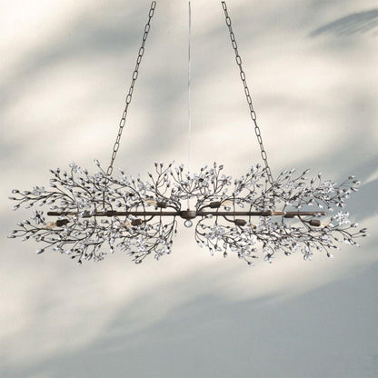 Fiore Linear Chandelier 43" 51" 68"W