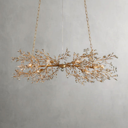 Fiore Linear Chandelier 51", 68"