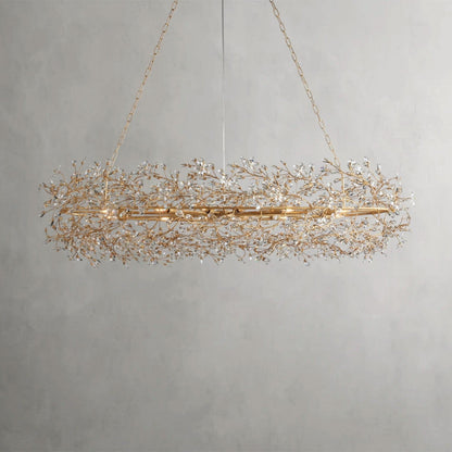 Fiore Oval Chandelier 62", 74"