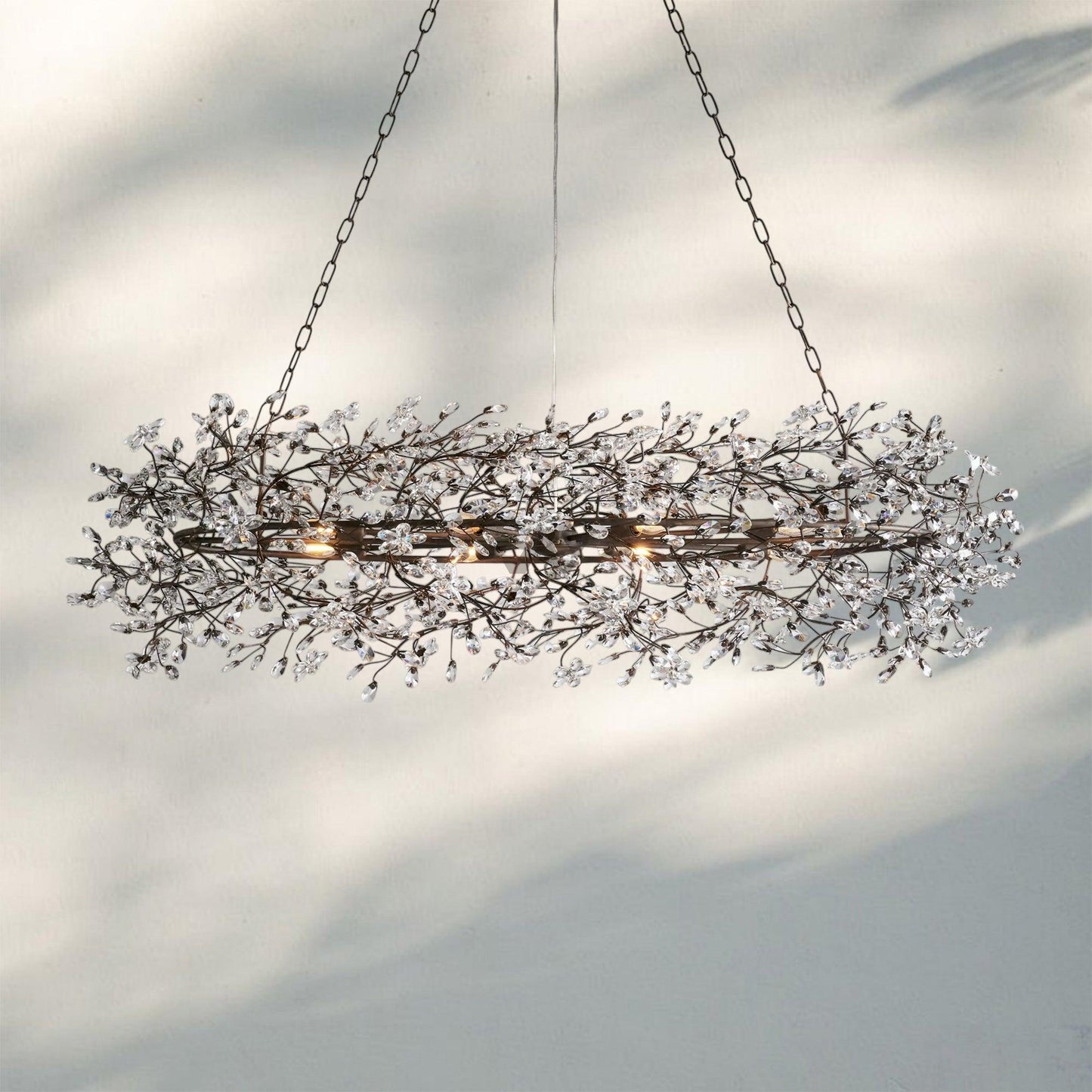 Fiore Oval Chandelier 62'' 74''