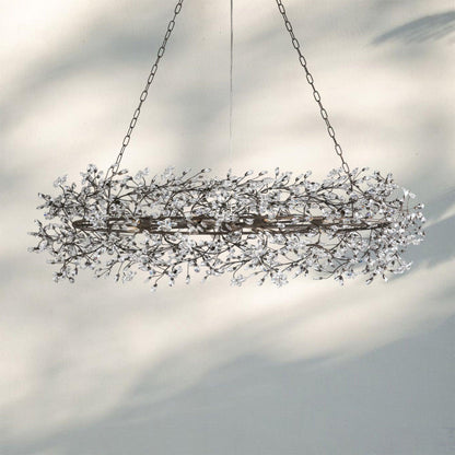 Fiore Oval Chandelier 62'' 74''