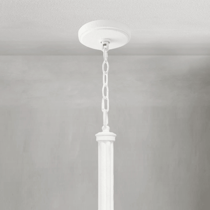 Fontara Dark Blue Reed Chandelier