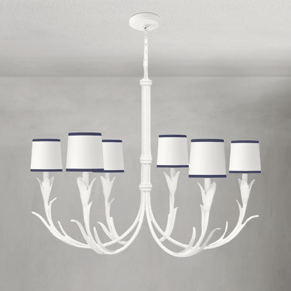 Fontara Dark Blue Reed Chandelier