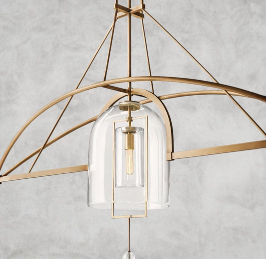 Fulcrum Grand Linear Chandelier 61", 73", 85"