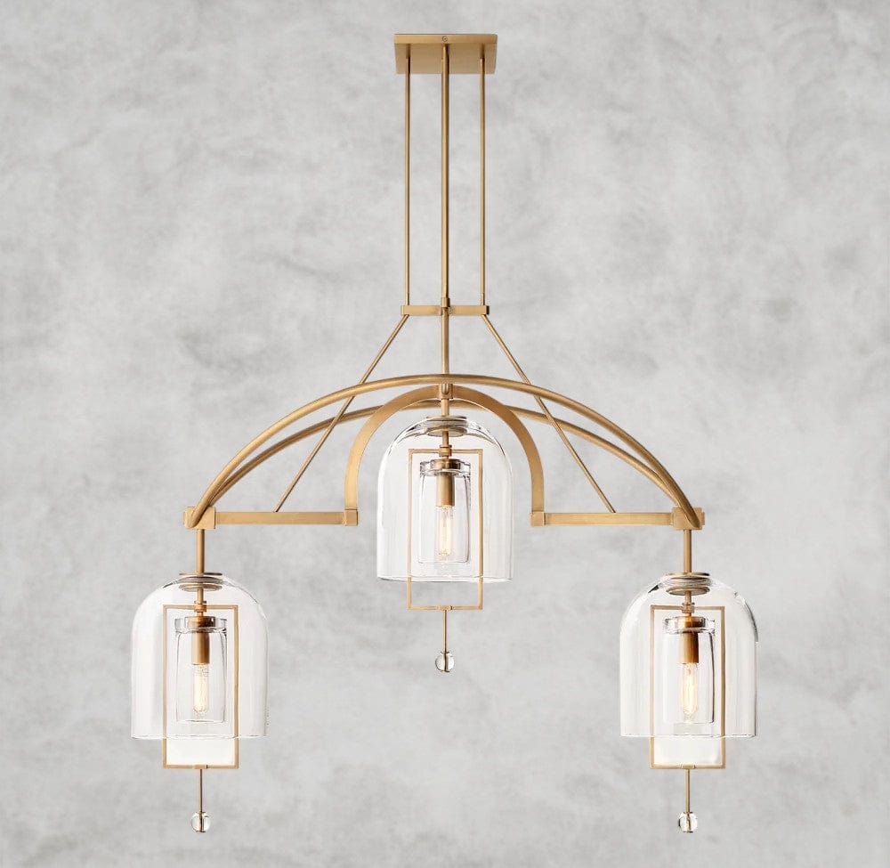 Fulcrum Linear Chandelier 48", 60"